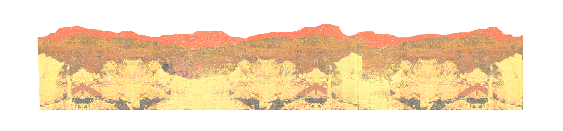 Abstract orange shape